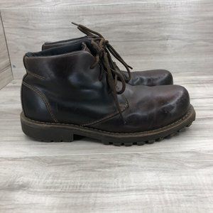 Roadmate Brown Leather Steel Toe Work Boots Men's Size 8